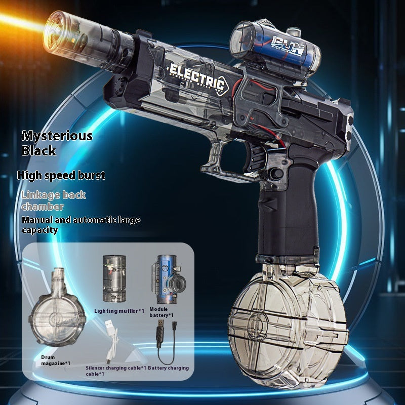 Fire Rat Ultimate Electric Water Pistol - Full Auto Fun with Cool Lights for Kids - The Perfect Summer Adventure Toy!