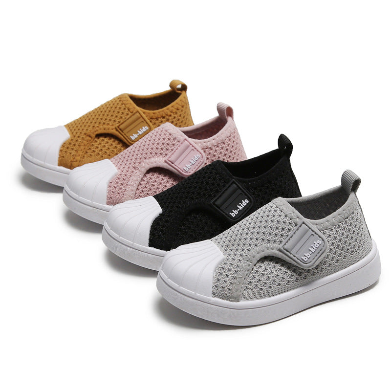 Chic and Cozy Non-Slip Sneakers for Little Explorers - The Ideal Spring Footwear for Kids!