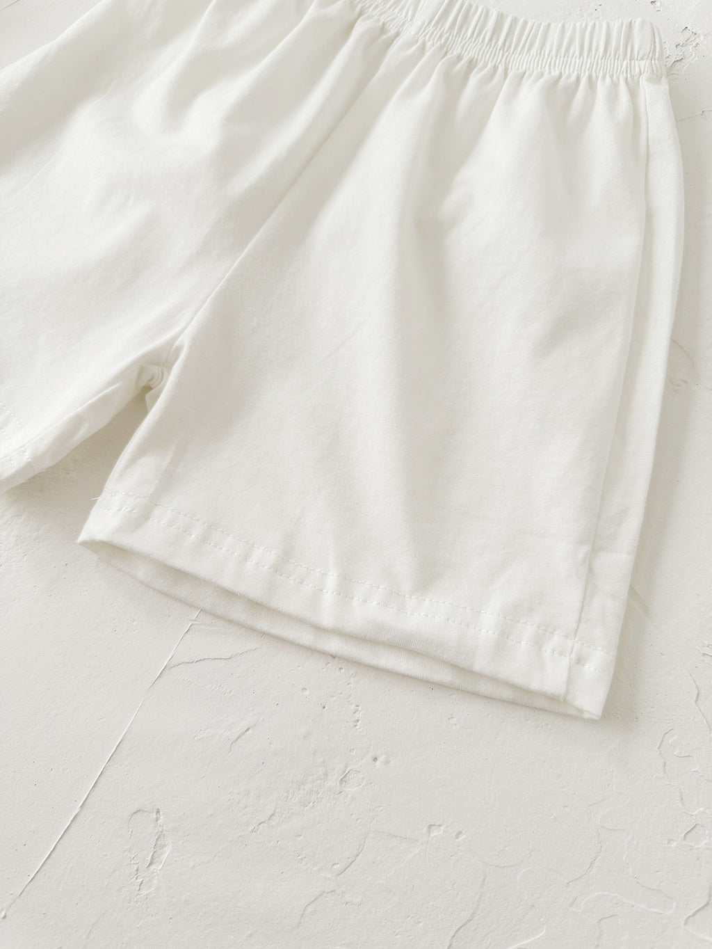 Heart Printing Short Sleeve Suit Korean Style Baby Boys' and Girls' Clothing Two-Piece Set