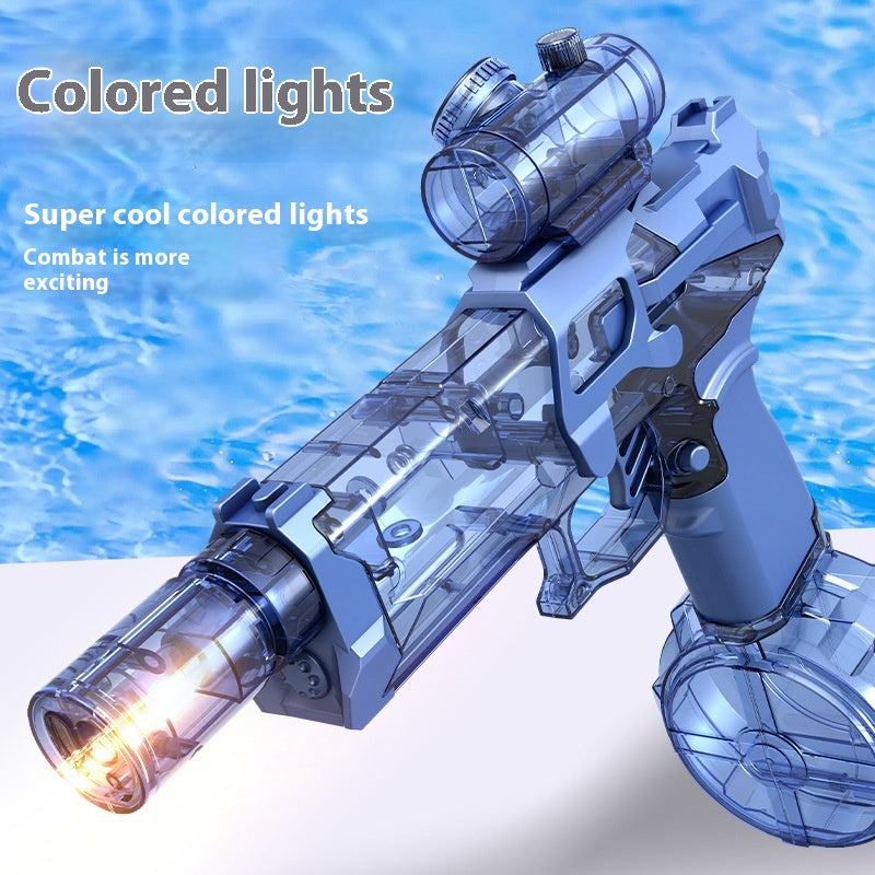 Fire Rat Ultimate Electric Water Pistol - Full Auto Fun with Cool Lights for Kids - The Perfect Summer Adventure Toy!