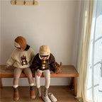 Girls' Single-Layer Fleece-Lined Fashionable All-Matching Leggings