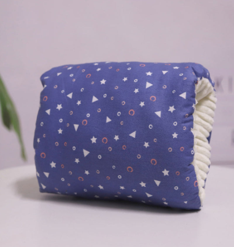 Adjustable Cotton Nursing Pillow for Comfortable Breastfeeding - Washable Arm Support Cushion for Babies