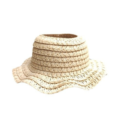 Leak-Proof Baby Sunhat Straw Hat