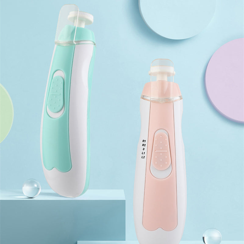 Electric Newborn Nail Clipper Set - Safe & Easy Baby Nail Care Solution