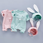 Newborn Baby Boy and Girl Unisex Cat Rompers
