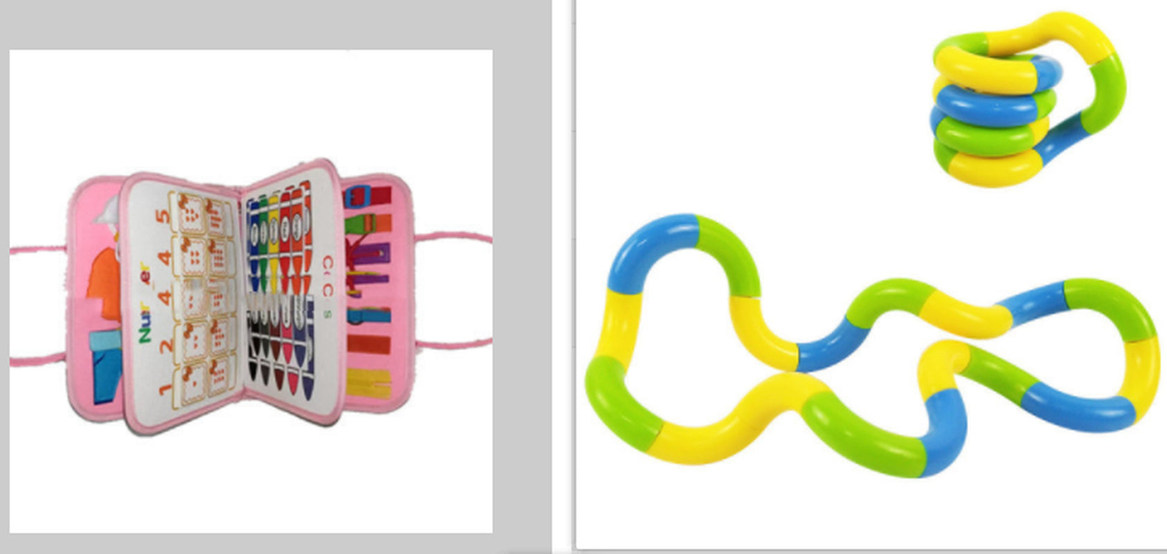 Interactive Busy Board for Kids - A Fun and Educational Dressing & Buttoning Toy for Early Learning and Sensory Exploration