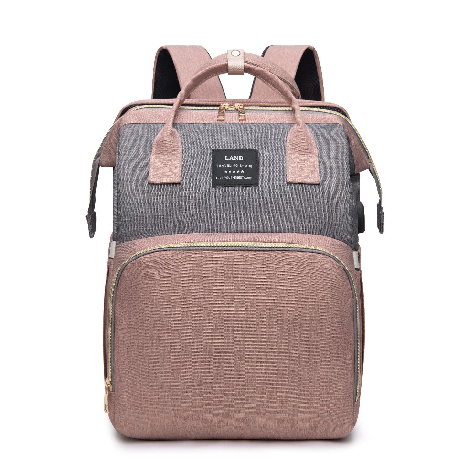 Stylish Large Capacity Insulated Backpack for New Moms - Your Ultimate Baby Crib & Milk Storage Solution!