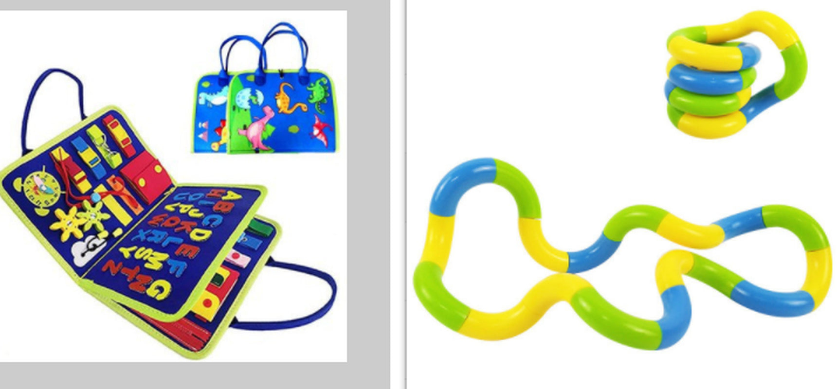 Interactive Busy Board for Kids - A Fun and Educational Dressing & Buttoning Toy for Early Learning and Sensory Exploration