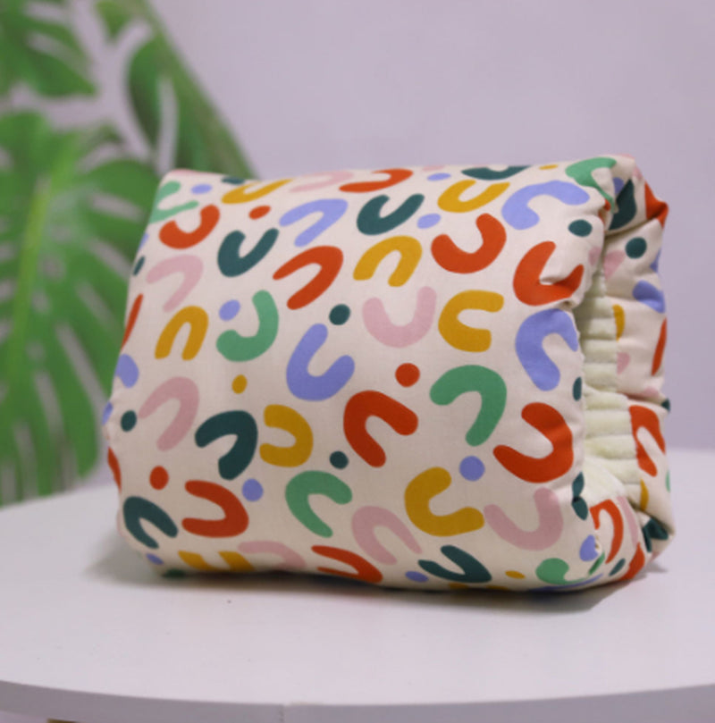 Adjustable Cotton Nursing Pillow for Comfortable Breastfeeding - Washable Arm Support Cushion for Babies