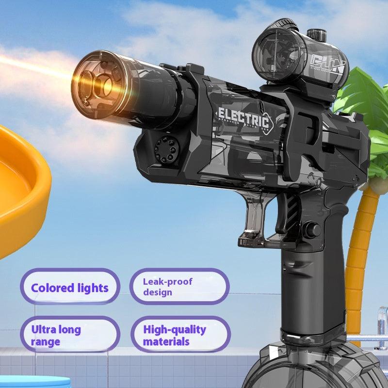 Fire Rat Ultimate Electric Water Pistol - Full Auto Fun with Cool Lights for Kids - The Perfect Summer Adventure Toy!