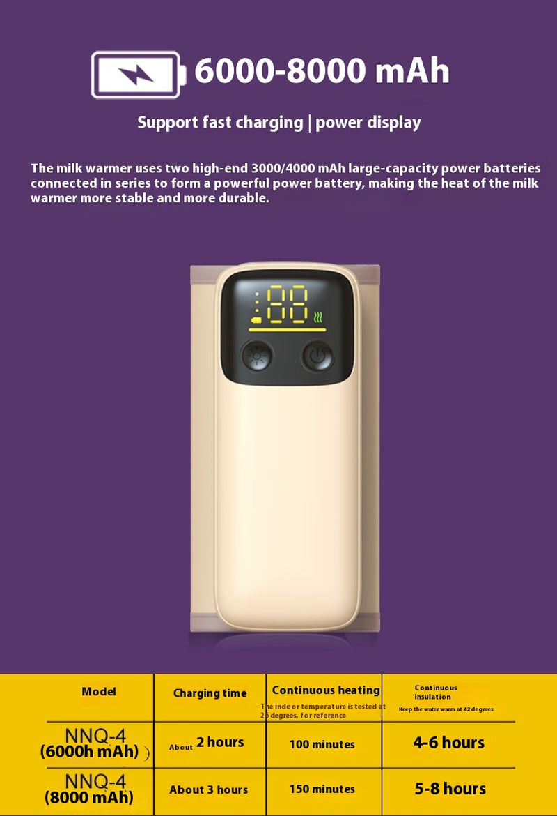 Baby Bottle Insulation Cover Universal Heating Constant Temperature Milk Warmer