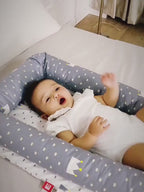 Portable Bionic Travel Crib Mattress - Foldable Anti-Pressure Infant Bed for Newborns