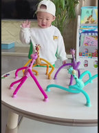 Giraffe Tubes Sensory Toys Novelty Spring Fidget Toy Stretch Tube Stress Relief Toy for Kid Birthday Gift Party Favors