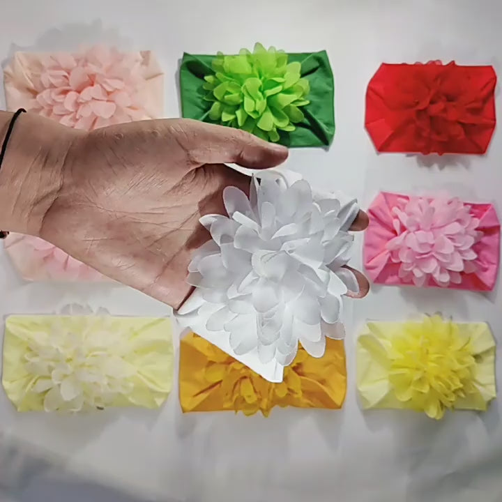 Creative Chiffon Flower Headband Baby Hair Accessories Cute Princess Headband